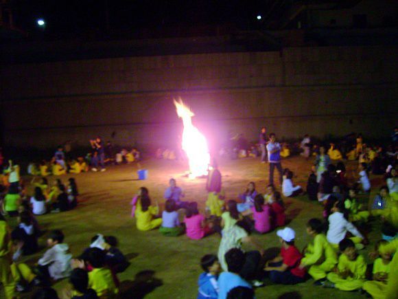 청소년연맹 캠프화이어